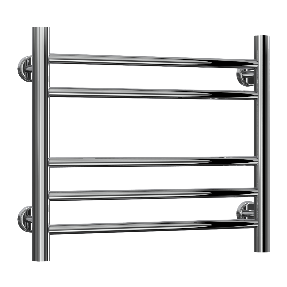Reina Luna Stainless Steel Wall Mounted Heated Towel Rail Radiator Polished