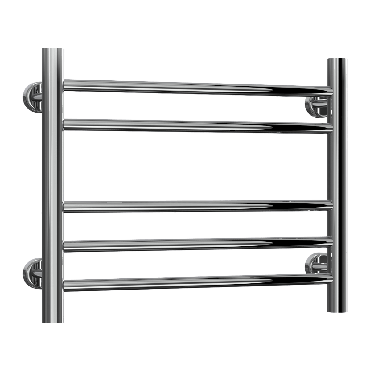 Reina Luna Stainless Steel Wall Mounted Heated Towel Rail Radiator Polished