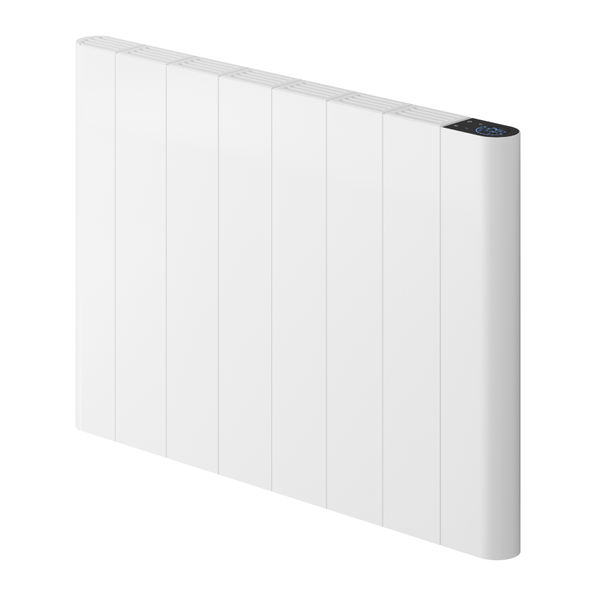 Reina Maia Horizontal Aluminium Wall Mounted Heated Towel Rail Radiator White