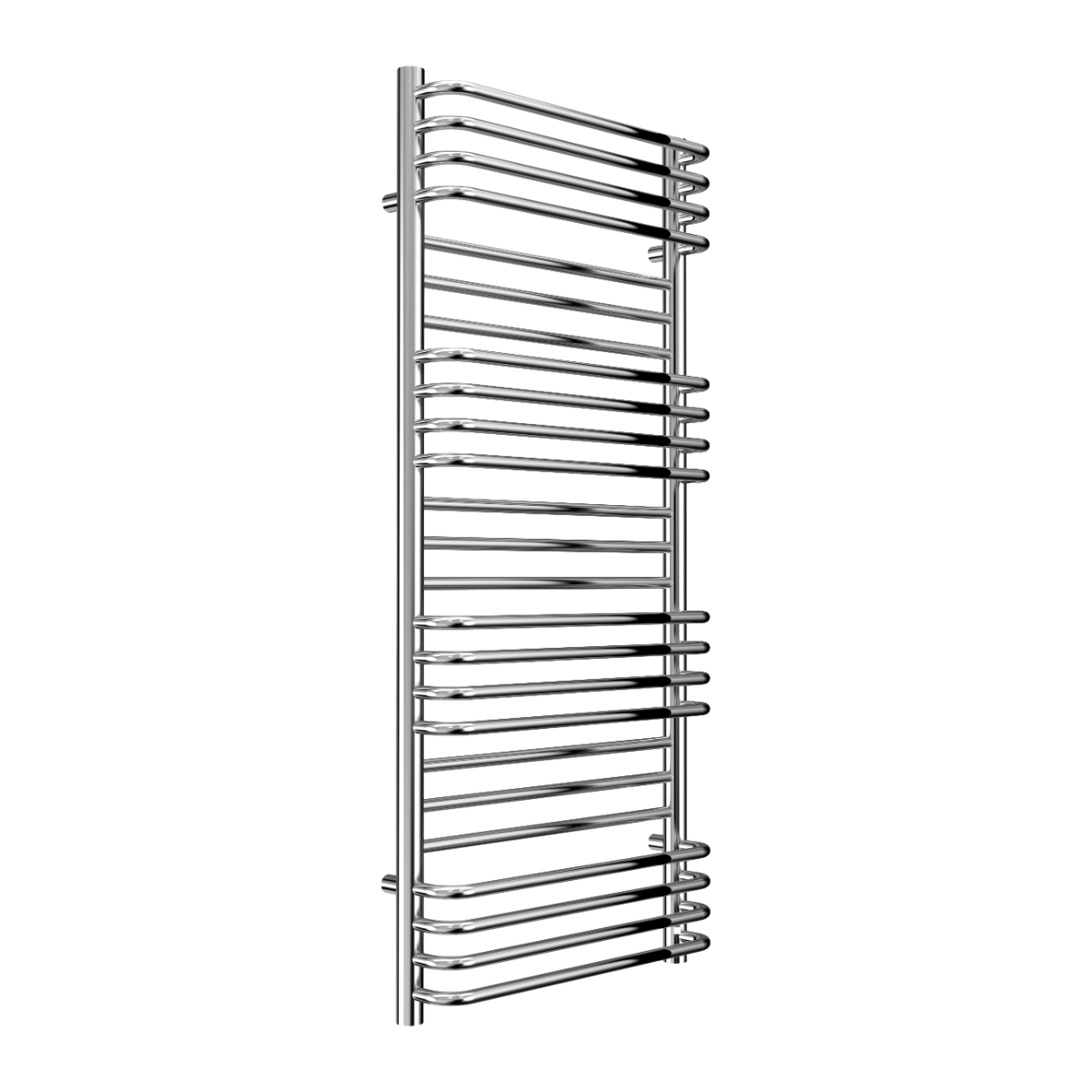 Reina Marco Mild Steel Wall Mounted Heated Towel Rail Radiator Chrome