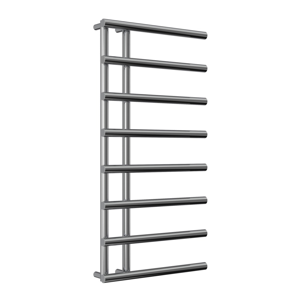 Reina Matera Mild Steel Wall Mounted Heated Towel Rail Radiator Chrome
