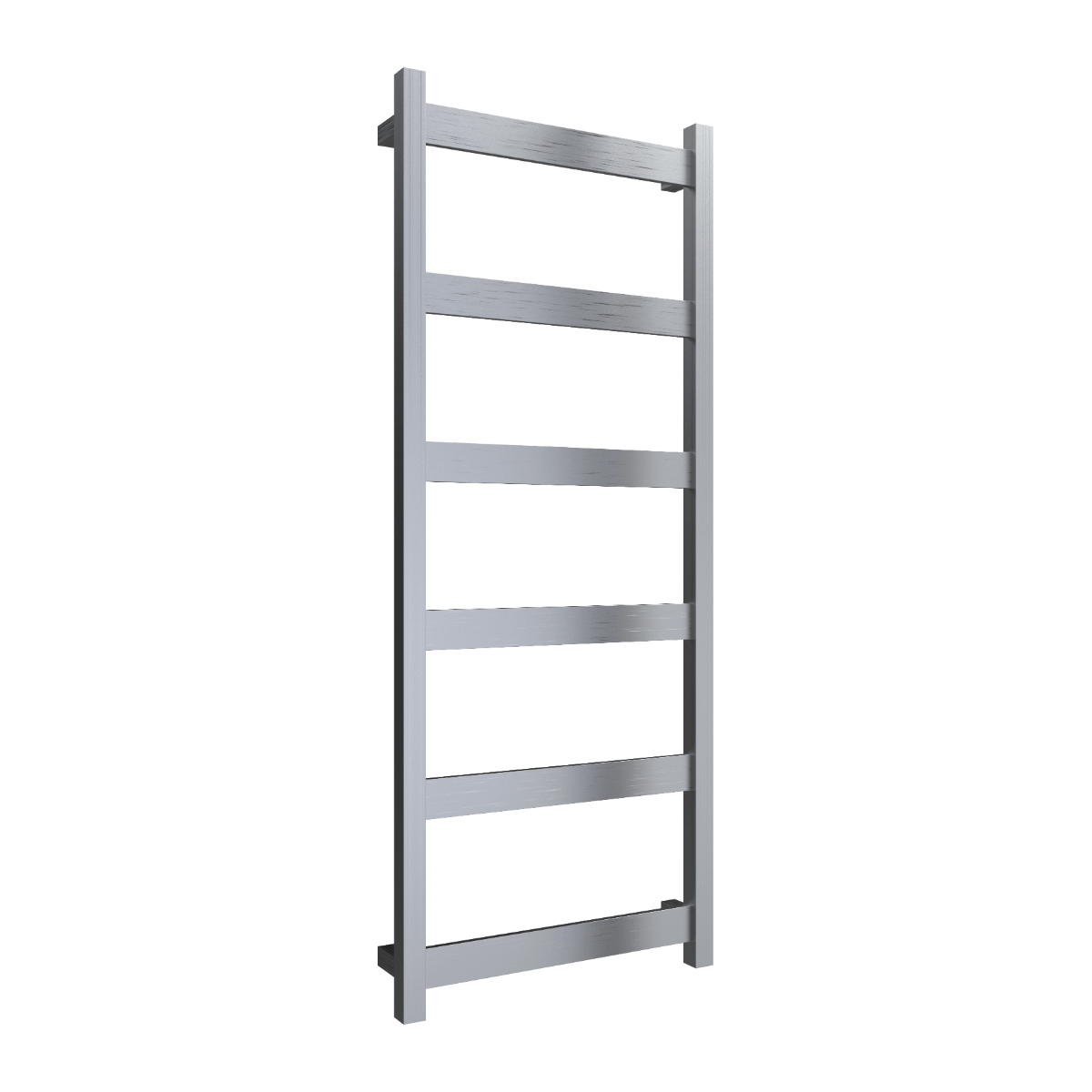 Reina Mina Stainless Steel Wall Mounted Heated Towel Rail Radiator Brushed
