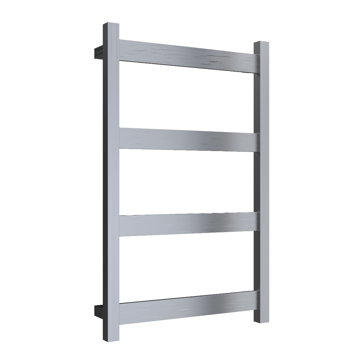 Reina Mina Stainless Steel Wall Mounted Heated Towel Rail Radiator Brushed