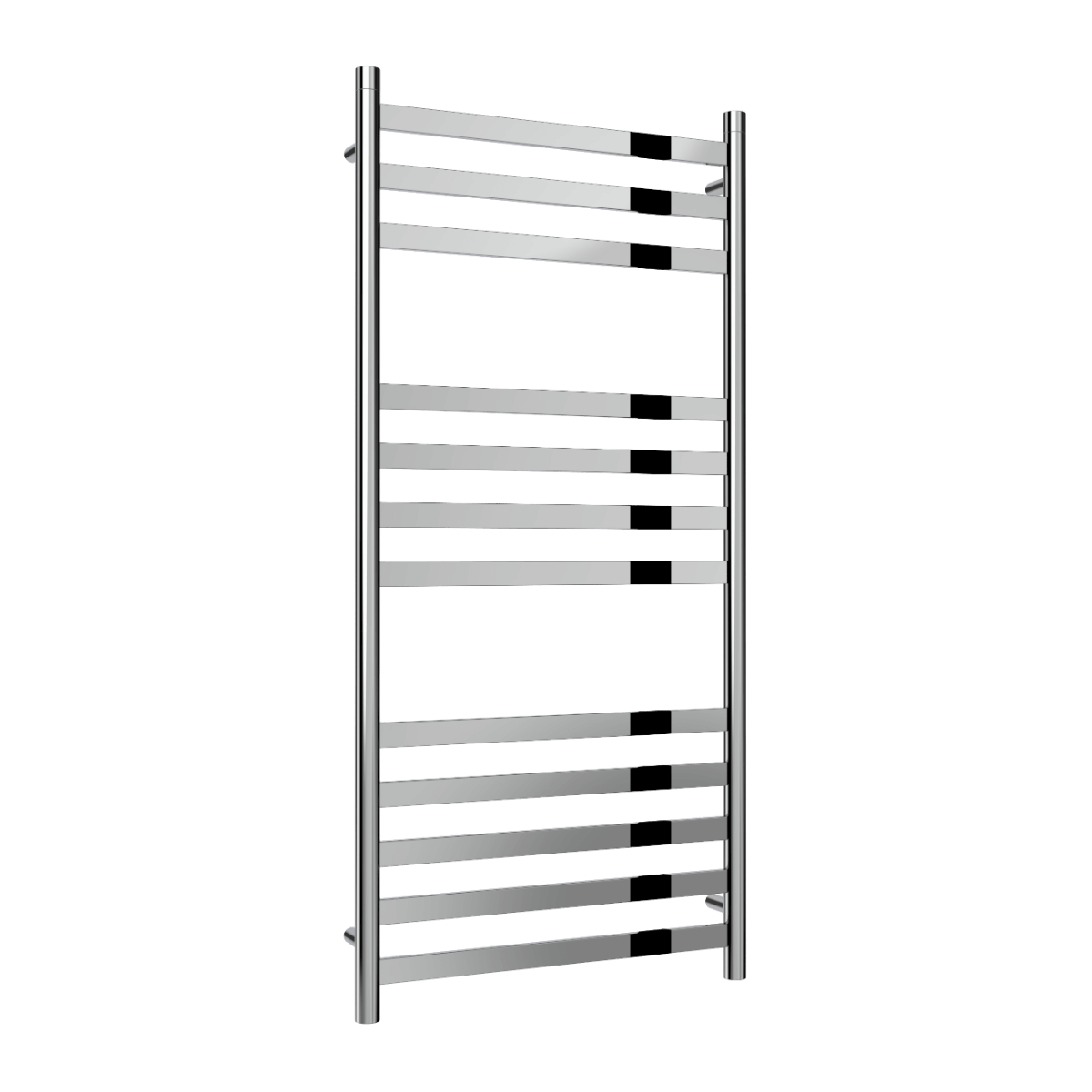 Reina Misa Stainless Steel Wall Mounted Heated Towel Rail Radiator Polished