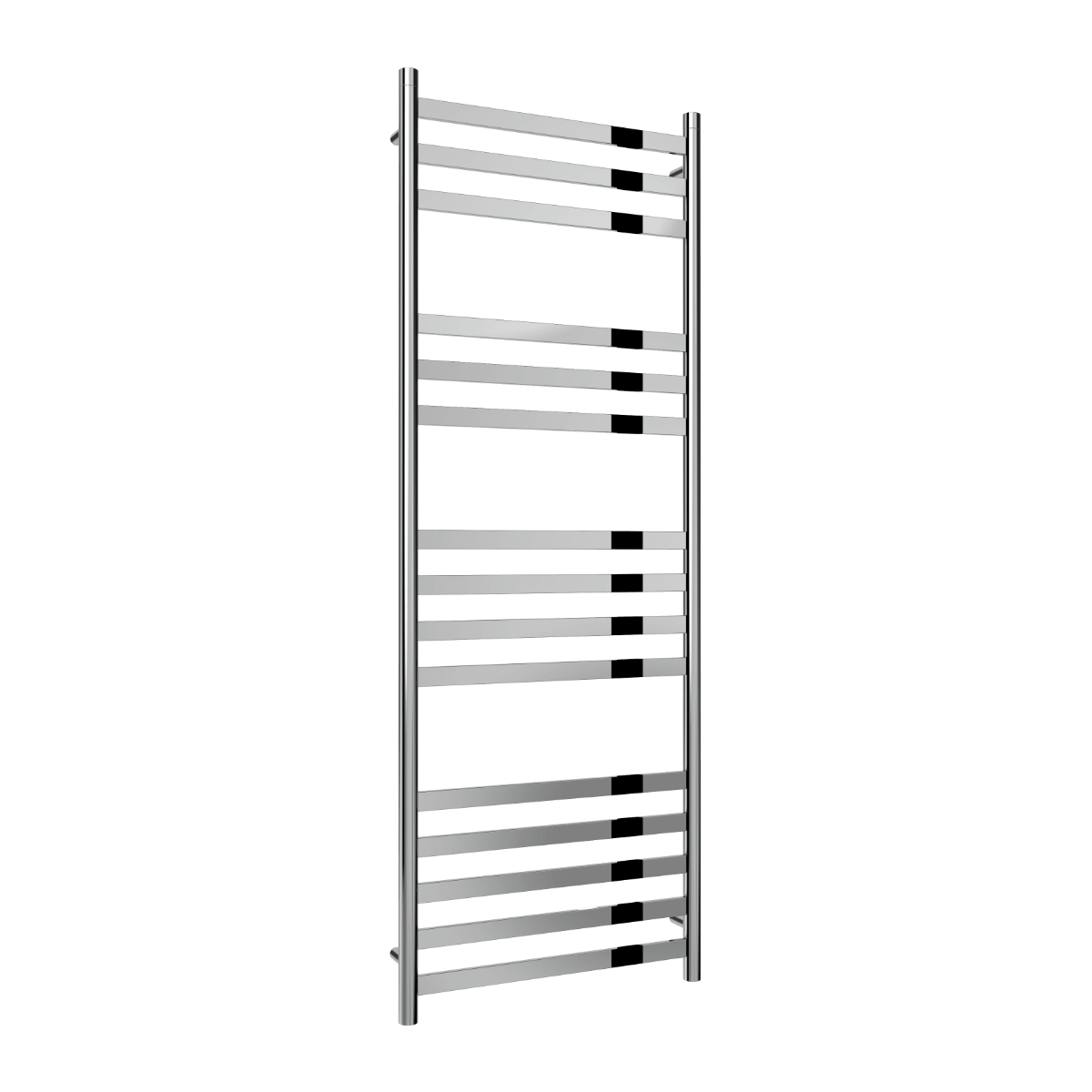 Reina Misa Stainless Steel Wall Mounted Heated Towel Rail Radiator Polished