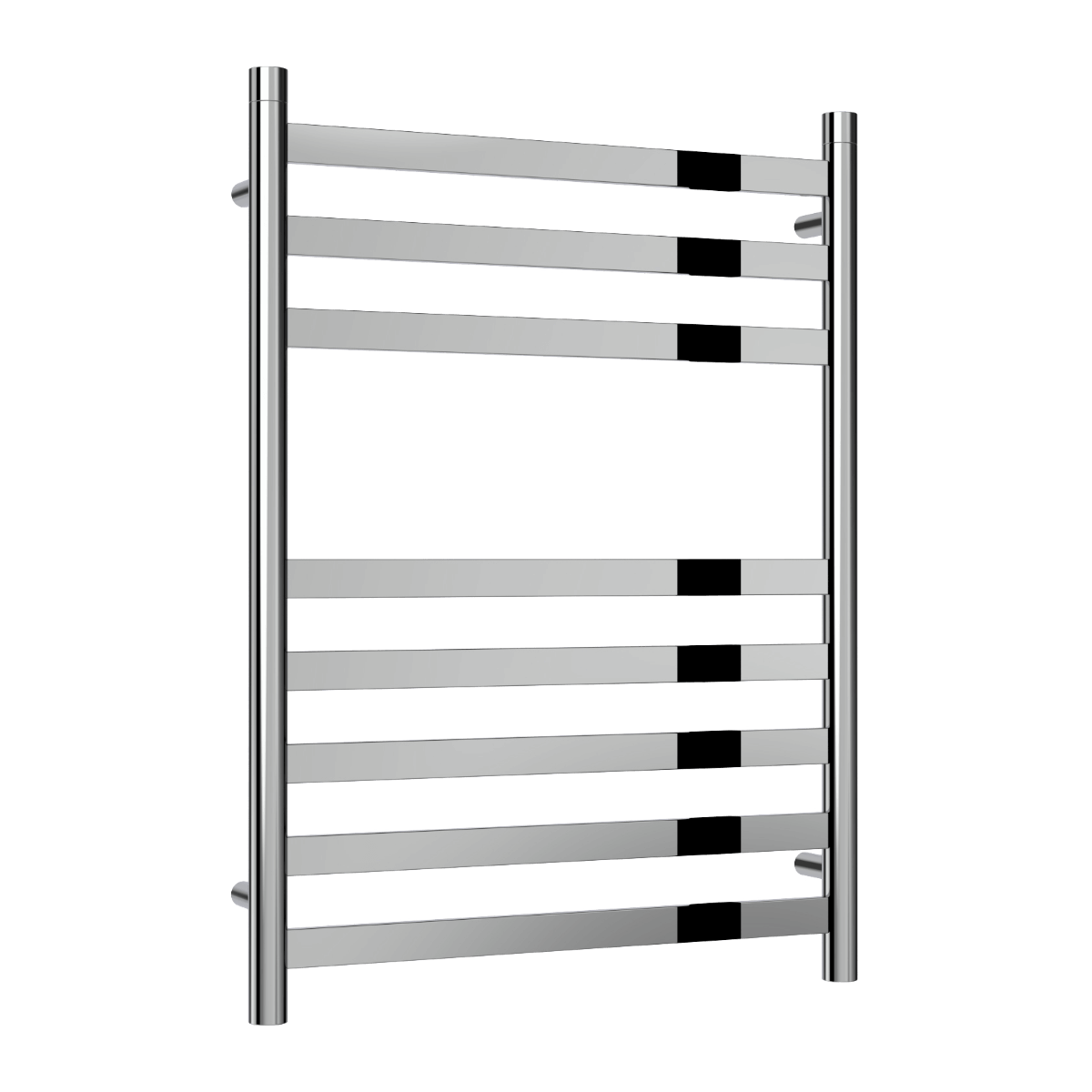 Reina Misa Stainless Steel Wall Mounted Heated Towel Rail Radiator Polished
