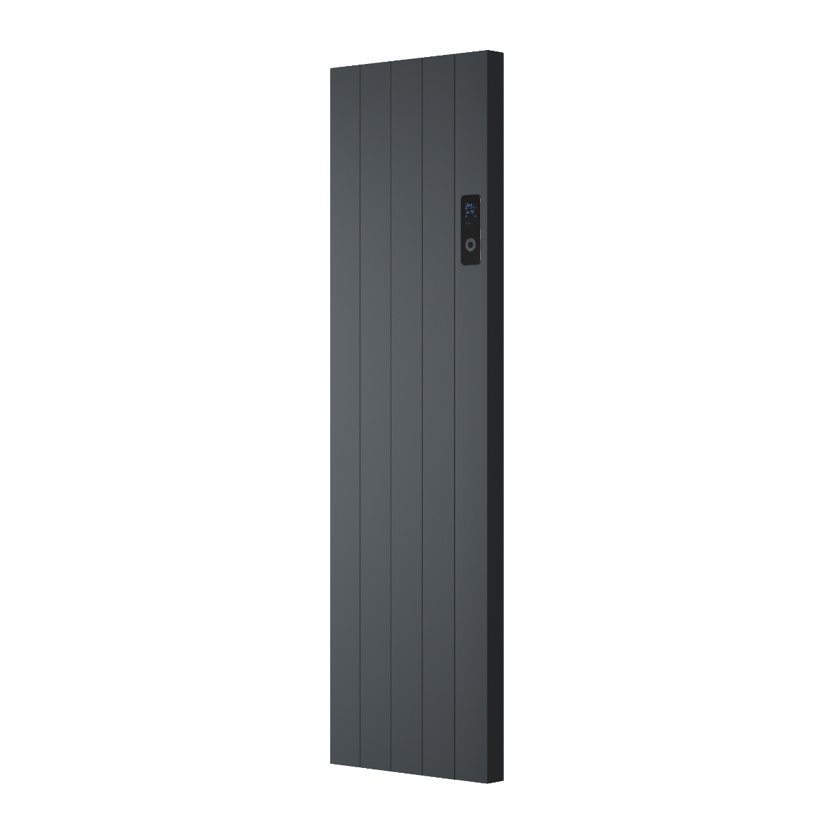 Reina Nika Vertical Aluminium Wall Mounted Heated Towel Rail Radiator Anthracite
