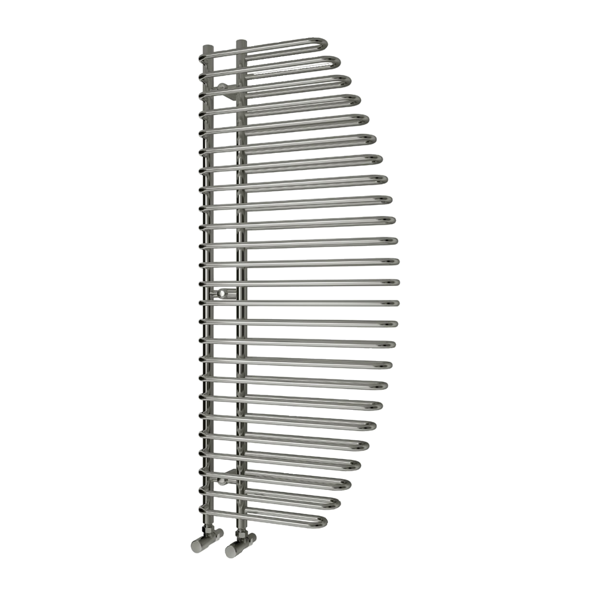 Reina Nola Mild Steel 1400x600 Chrome Towel Rail