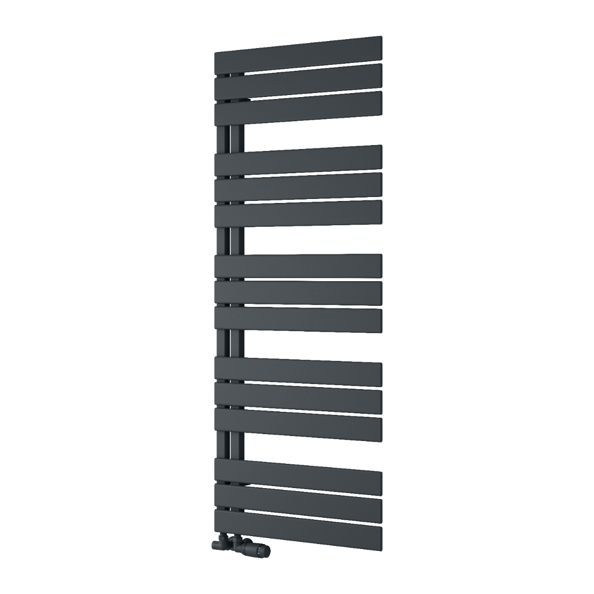 Reina Pettino Mild Steel Wall Mounted Heated Towel Rail Radiator Anthracite