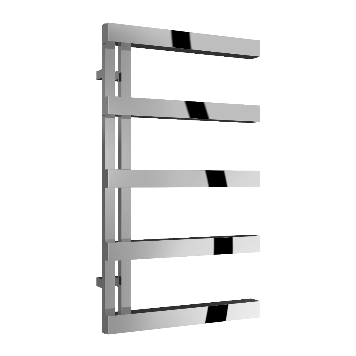 Reina Piazza Stainless Steel Wall Mounted Heated Towel Rail Radiator Polished
