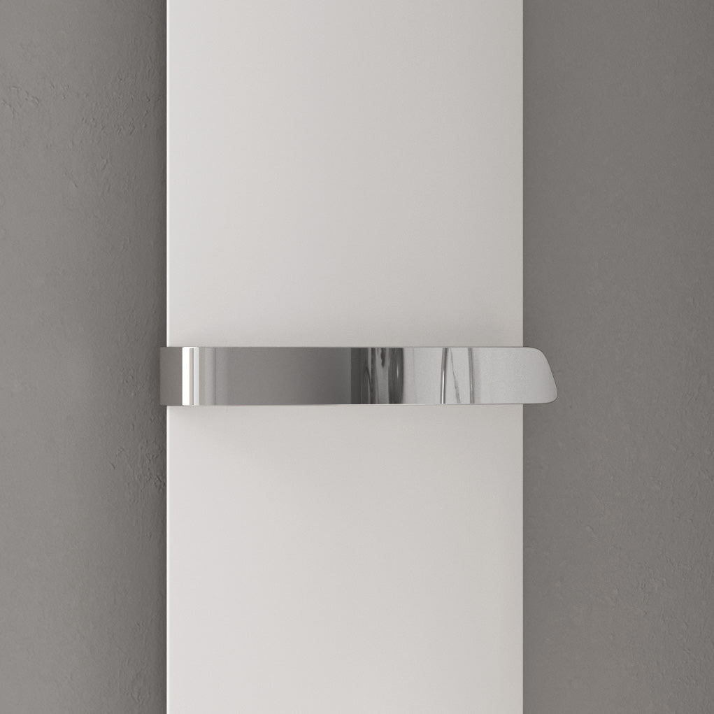 Reina Picoli Aluminium Wall Mounted Heated Towel Rail Radiator White