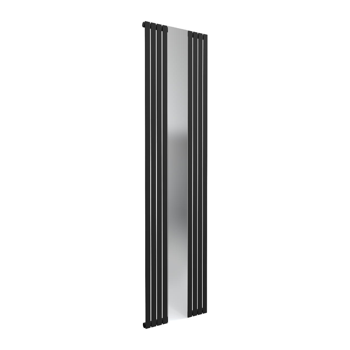 Reina Reflect Mild Steel 1800x445 Wall Mounted Heated Towel Rail Radiator