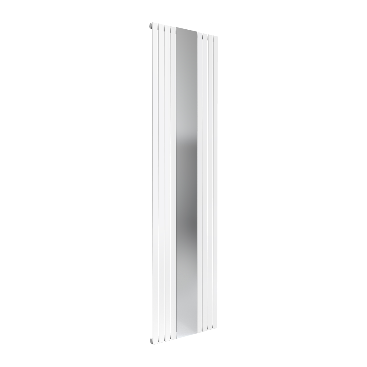 Reina Reflect Mild Steel 1800x445 Wall Mounted Heated Towel Rail Radiator