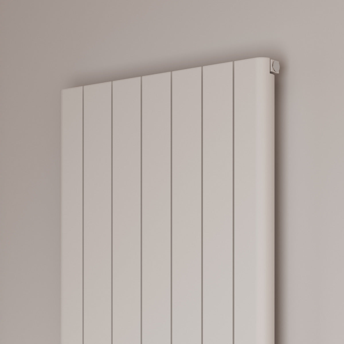 Reina Resia Vertical Aluminium Wall Mounted Heated Towel Rail Radiator White