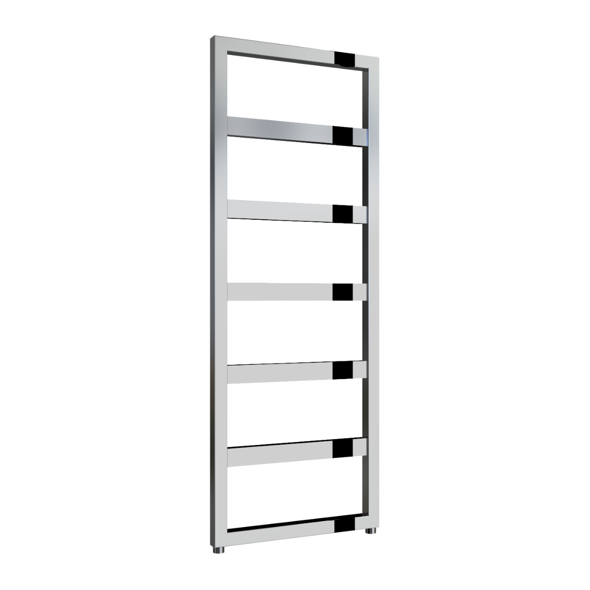 Reina Rezzo Mild Steel Wall Mounted Heated Towel Rail Radiator Chrome
