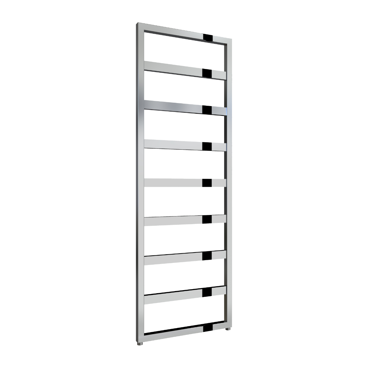 Reina Rezzo Mild Steel Wall Mounted Heated Towel Rail Radiator Chrome