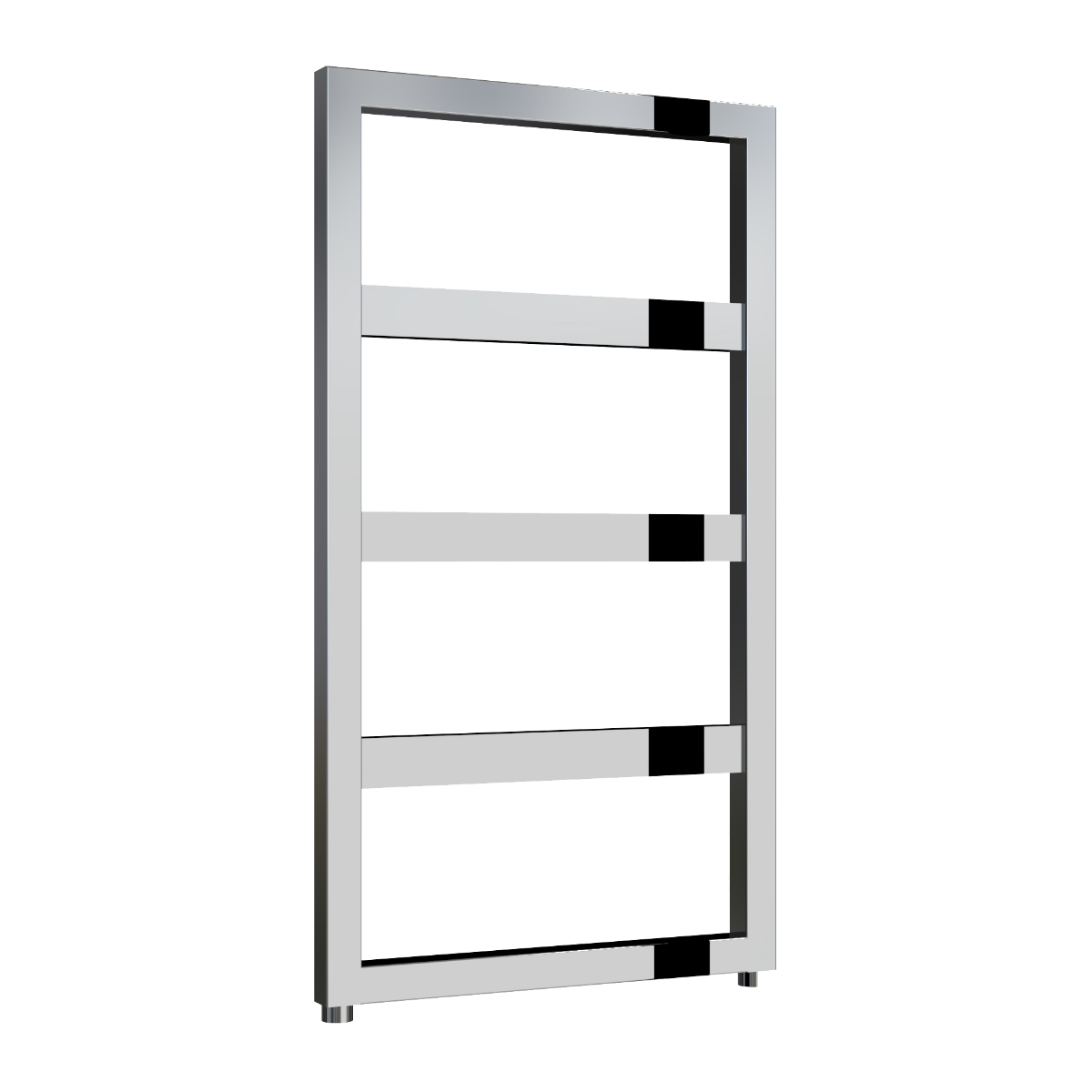 Reina Rezzo Mild Steel Wall Mounted Heated Towel Rail Radiator Chrome