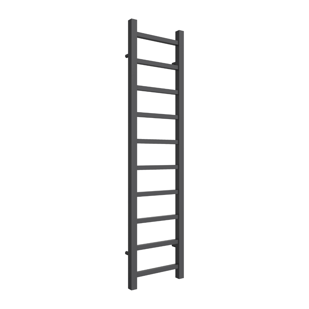 Reina Serena Mild Steel Wall Mounted Heated Towel Rail Radiator Anthracite