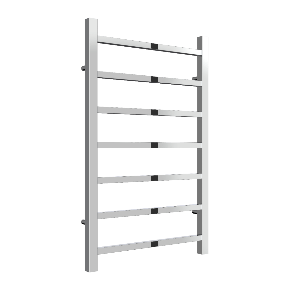 Reina Serena Mild Steel Wall Mounted Heated Towel Rail Radiator Chrome