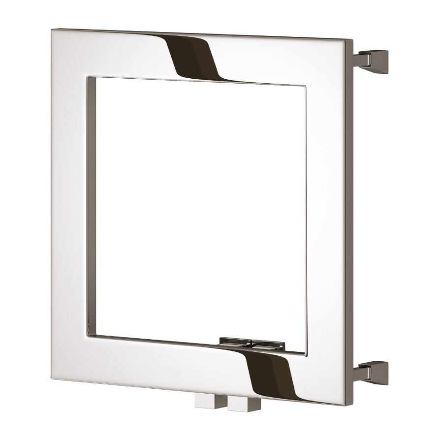 Reina Square Stainless Steel 450x450 Polished Radiator