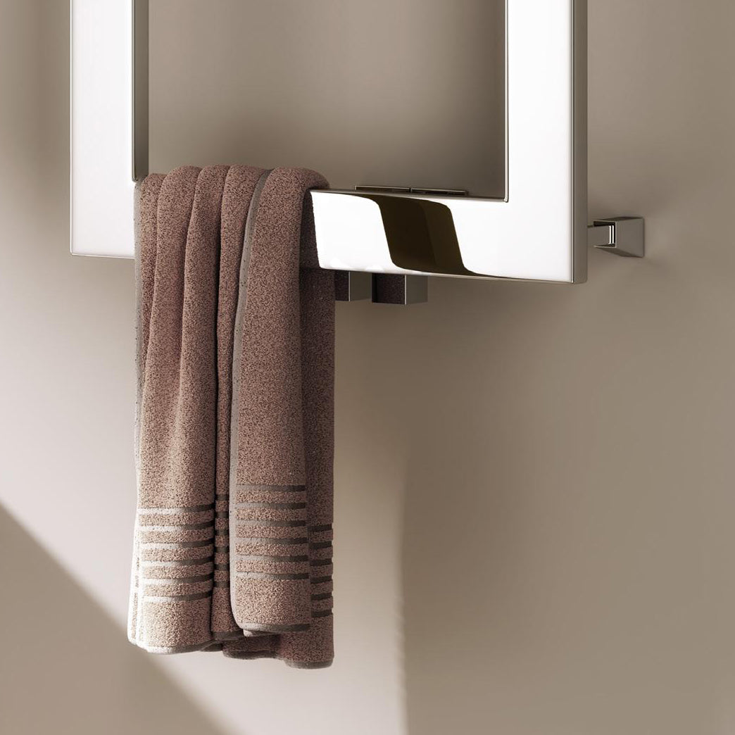 Reina Square Stainless Steel 450x450 Polished Radiator