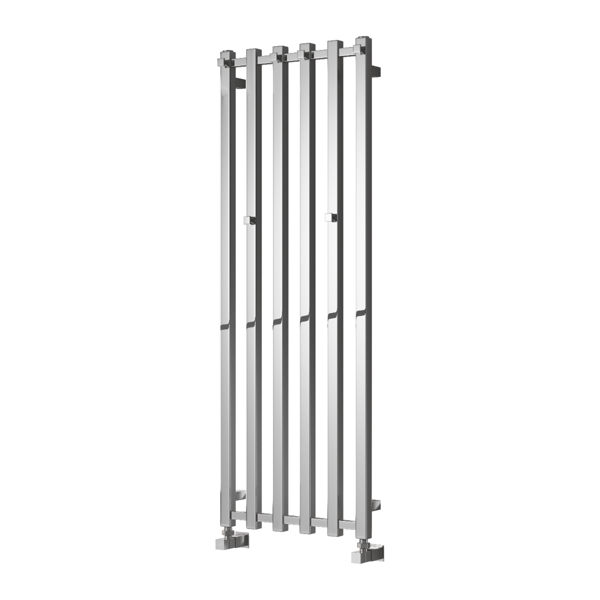 Reina Todi Mild Steel Wall Mounted Heated Towel Rail Radiator Chrome