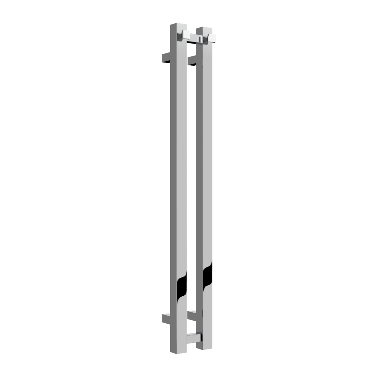 Reina Todi Mild Steel Wall Mounted Heated Towel Rail Radiator Chrome