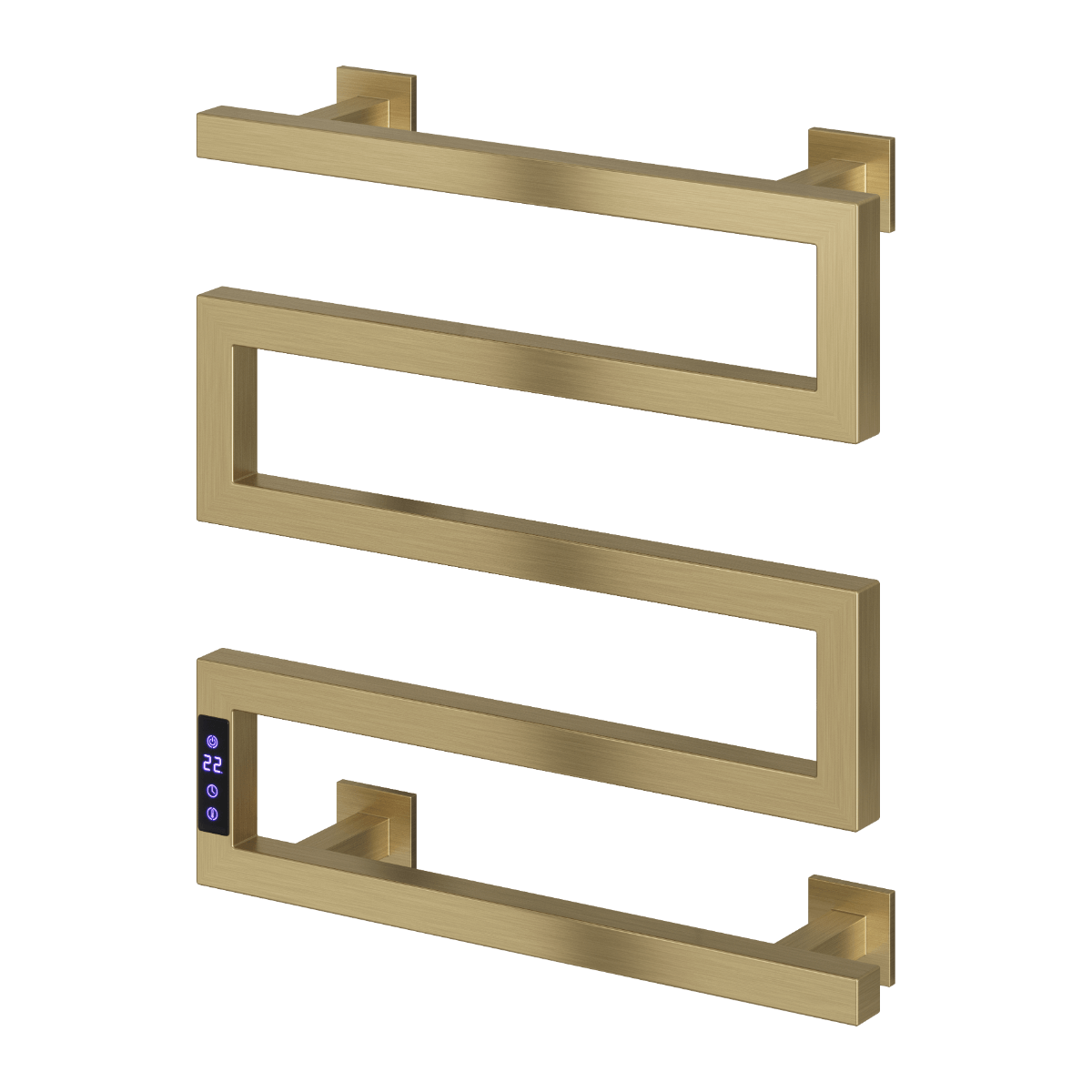 Reina Vispa Stainless Steel 1500x400 Wall Mounted Heated Towel Rail Radiator