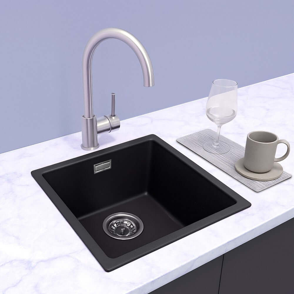 Harlyn Sennen 1.0 Single Bowl Granite Kitchen Sink