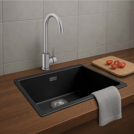Harlyn Sennen 1.0XL Large Single Bowl Granite Kitchen Sink
