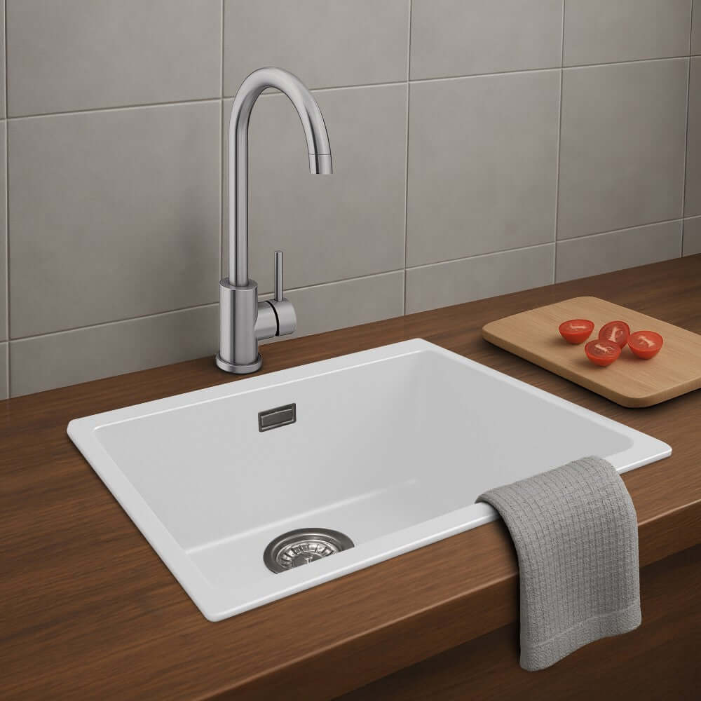 Harlyn Sennen 1.0XL Large Single Bowl Granite Kitchen Sink
