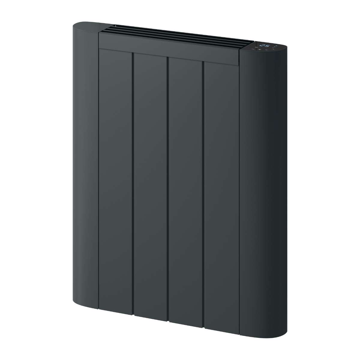 Reina Serre Aluminium Wall Mounted Heated Towel Rail Radiator Anthracite