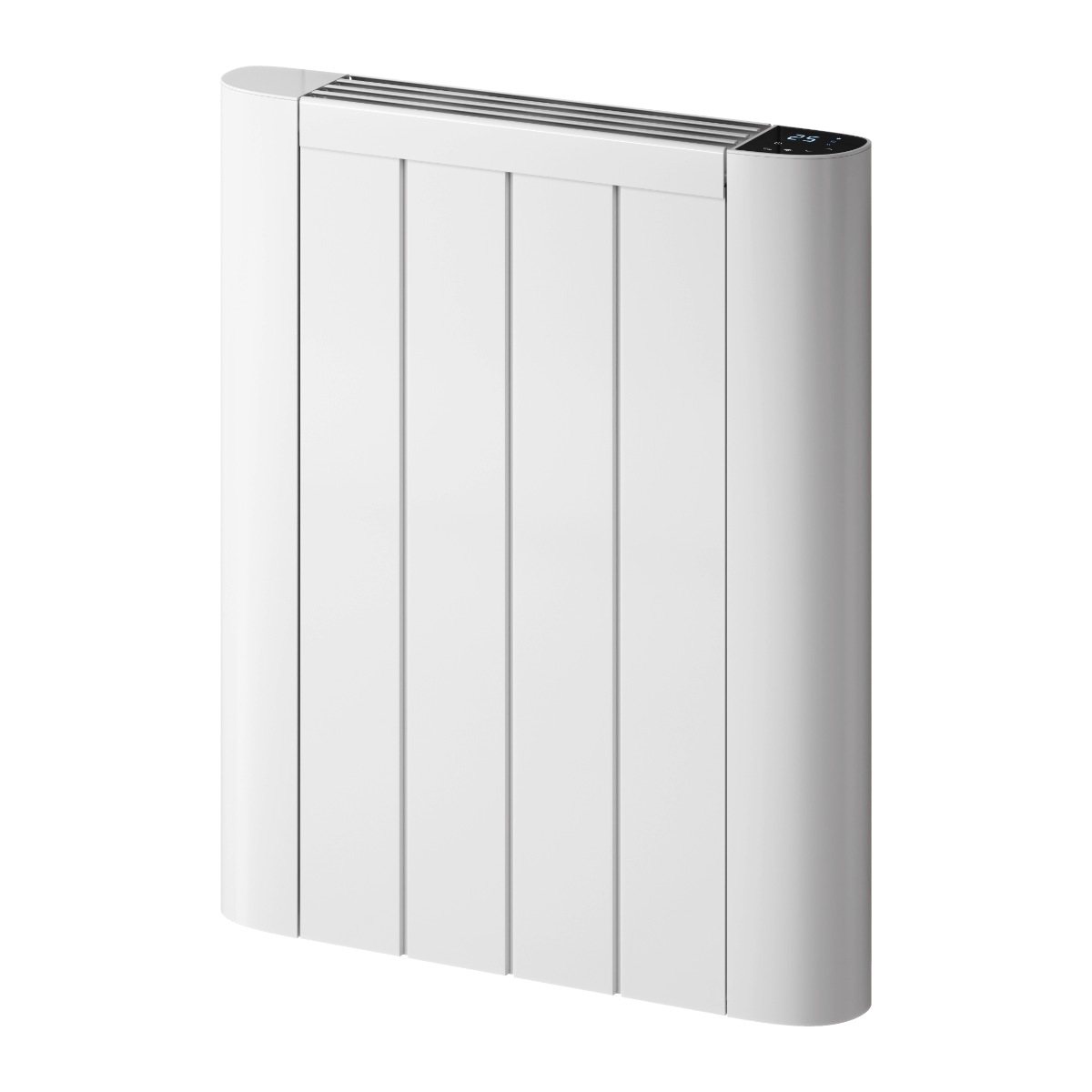 Reina Serre Aluminium Wall Mounted Heated Towel Rail Radiator White