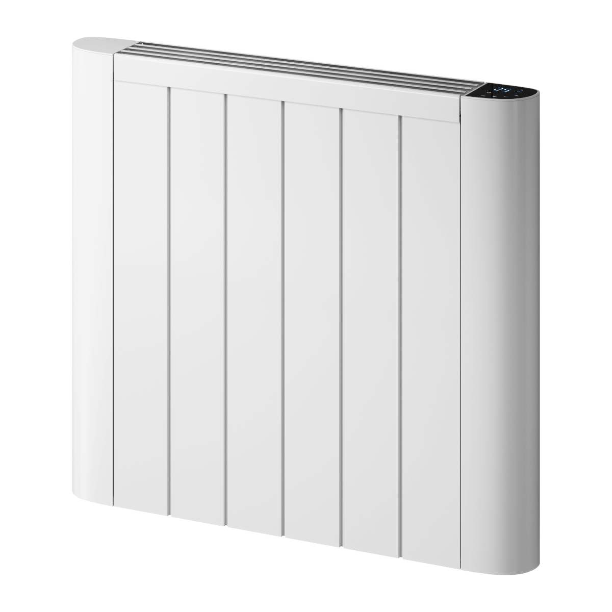 Reina Serre Aluminium Wall Mounted Heated Towel Rail Radiator White