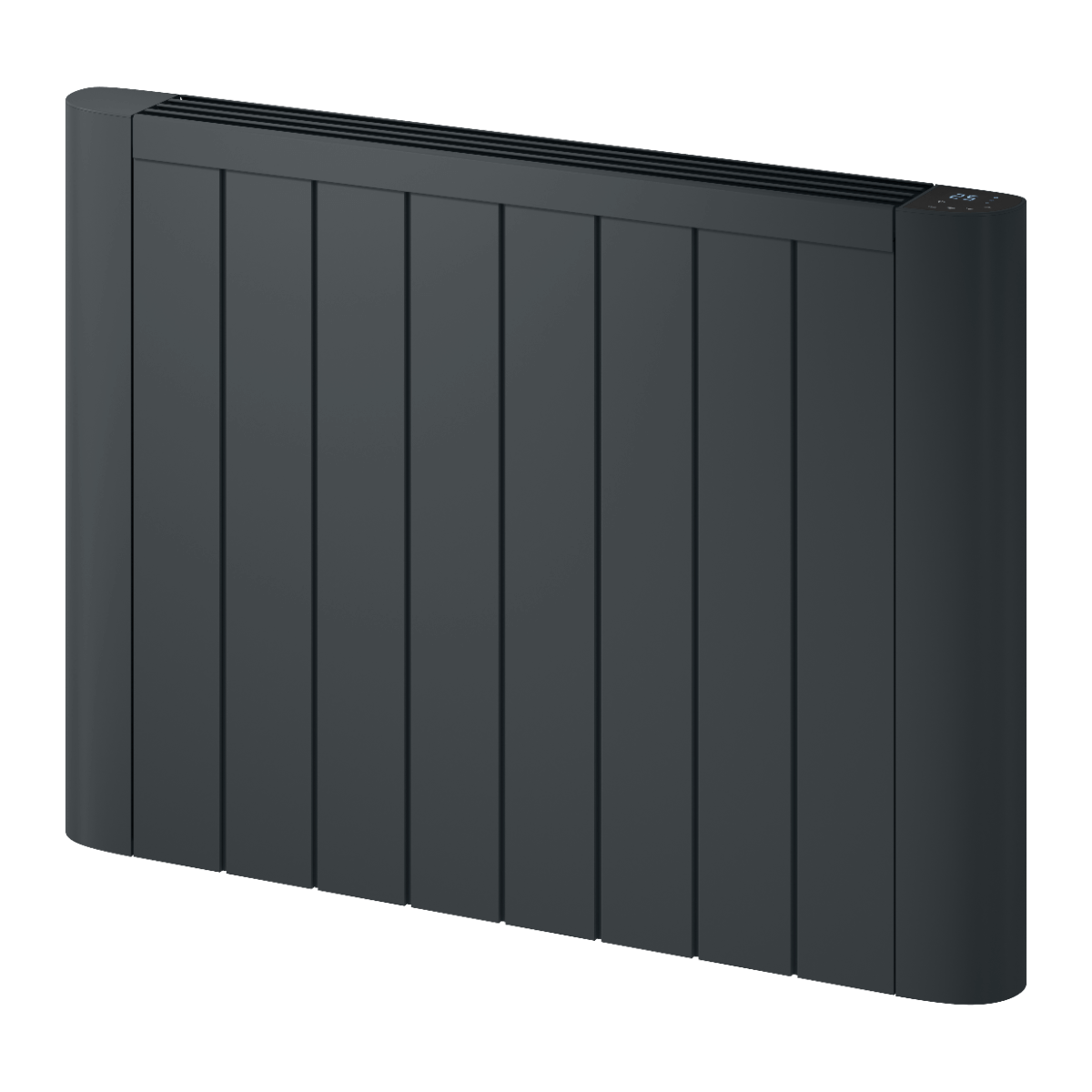 Reina Serre Aluminium Wall Mounted Heated Towel Rail Radiator Anthracite