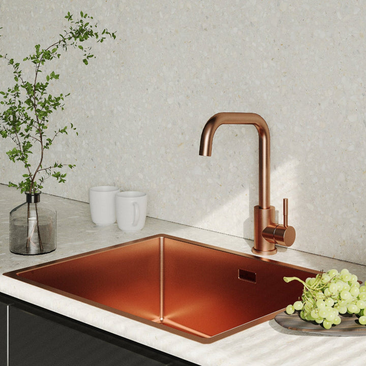 Reginox New York 50x40 1.0 Bowl Stainless Steel Kitchen Sink & Waste