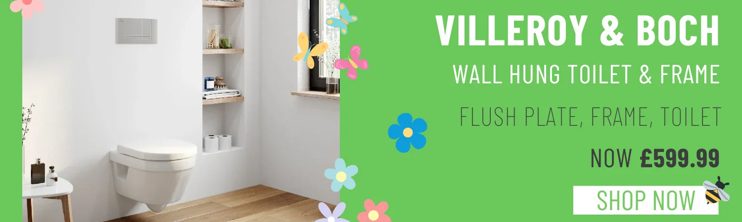 Villeory & boch wall hung toilet