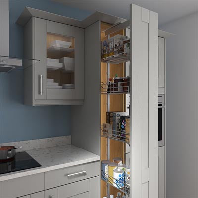 Full Height Kitchen Cabinet Organiser