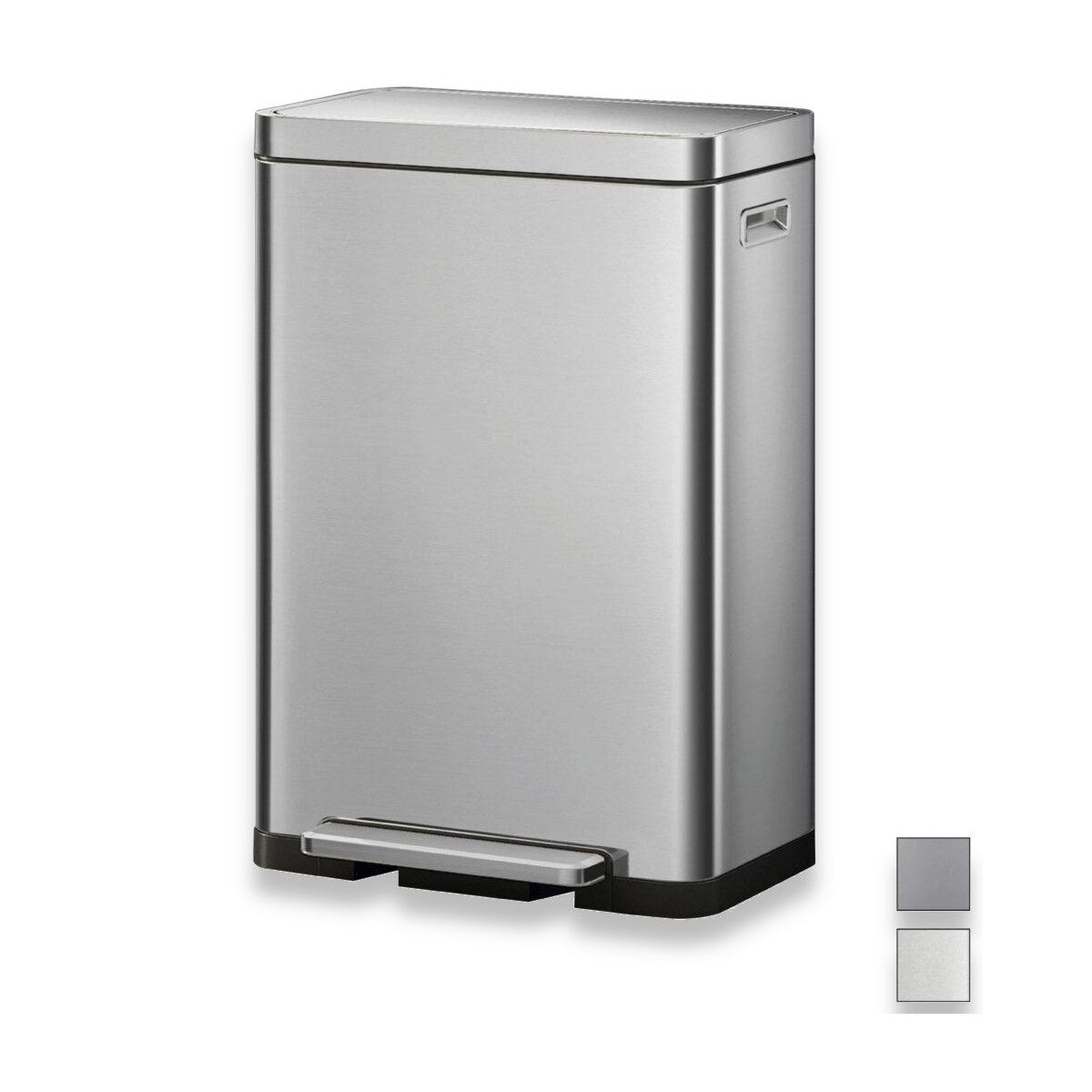 EKO X Cube 45L Space Saving Soft Close Kitchen Pedal Bin