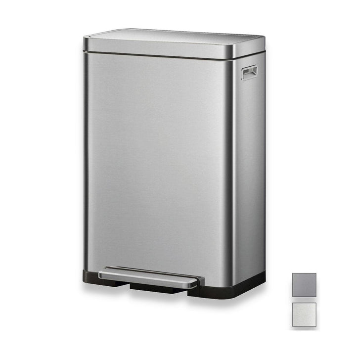 EKO X Cube 45L Space Saving Soft Close Kitchen Pedal Bin